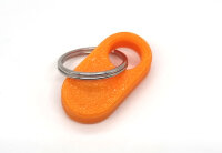 Magnet Schlüsselanhänger orange